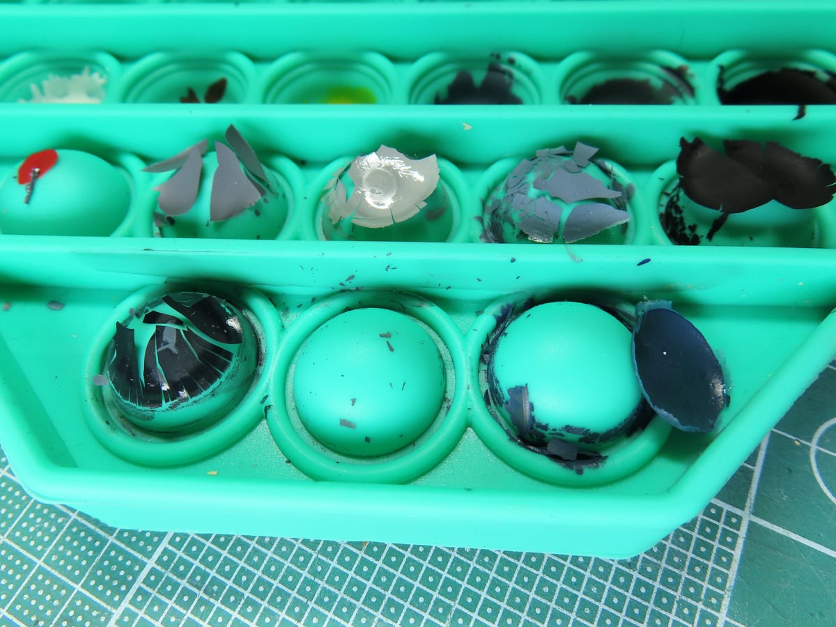 Removing Mixed Paints