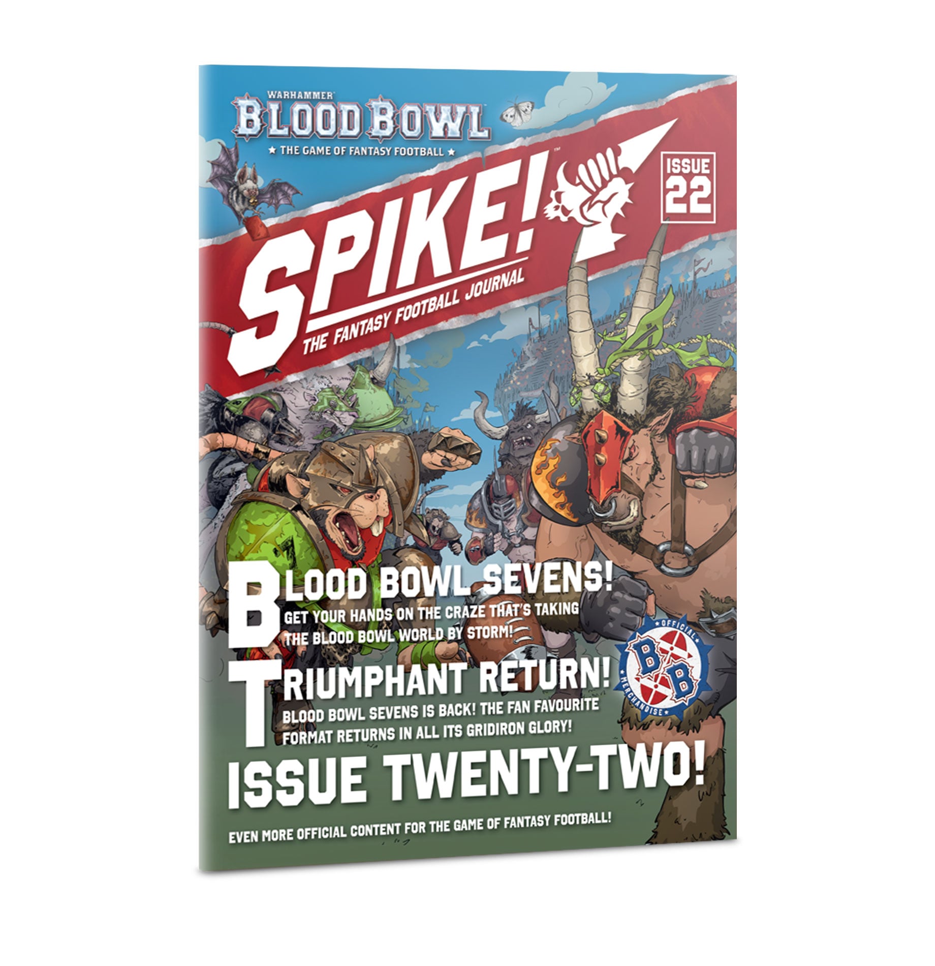 Spike! Journal Issue 22 Blood Bowl Warhammer Softback 202-69