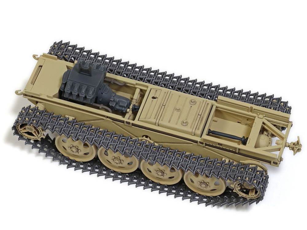 Tamiya RSO/01 German Tractor 1/35 Scale 35394 Bottom View