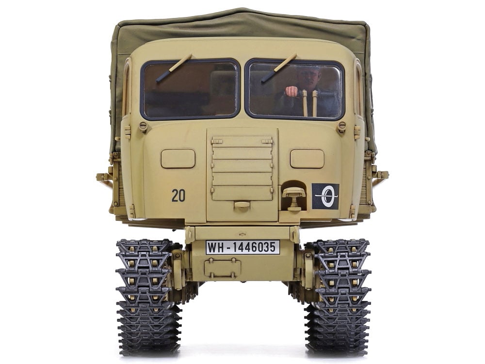 Tamiya RSO/01 German Tractor 1/35 Scale 35394 Head On View