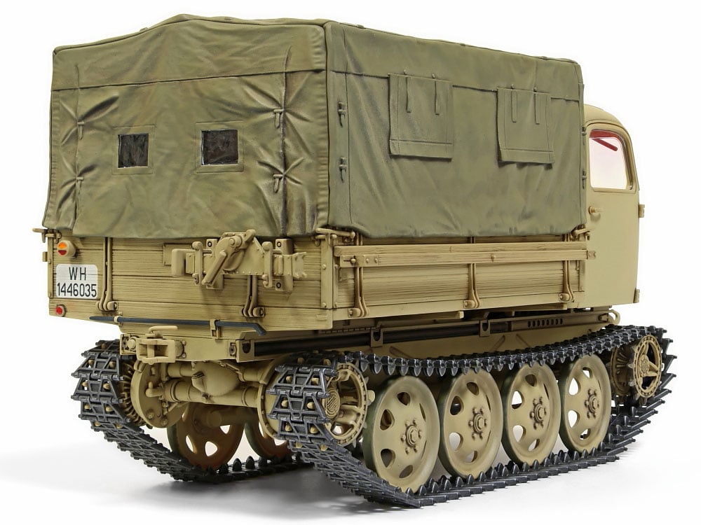 Tamiya RSO/01 German Tractor 1/35 Scale 35394 rear View