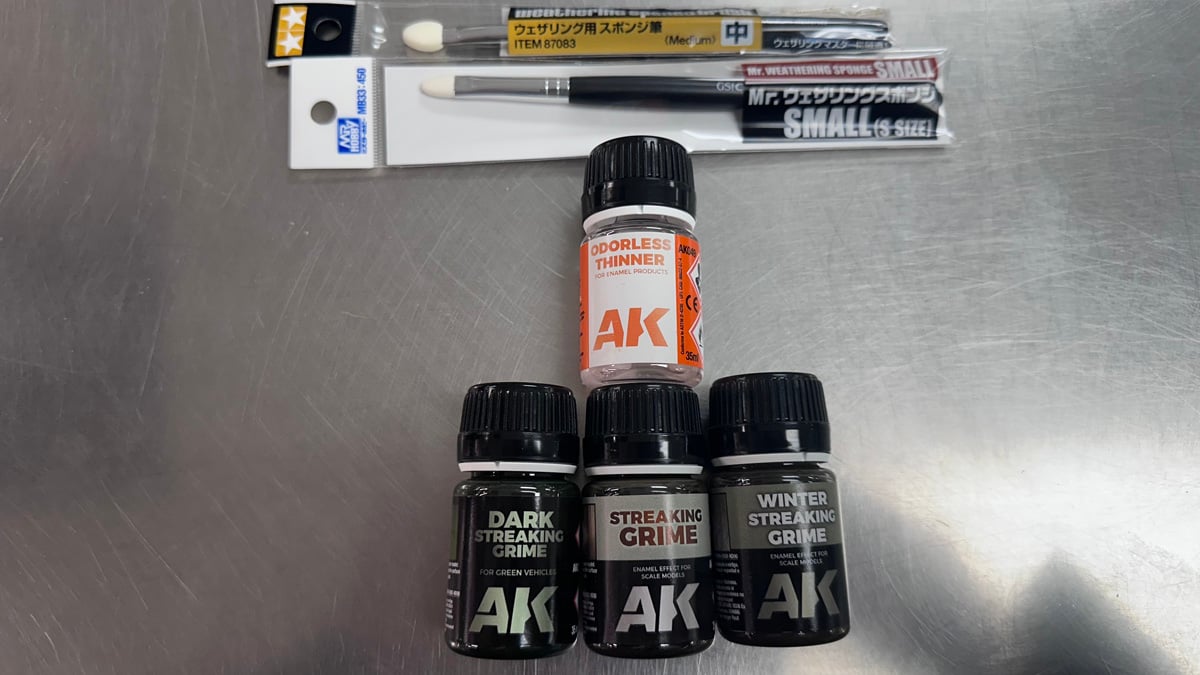 Tools and Washes