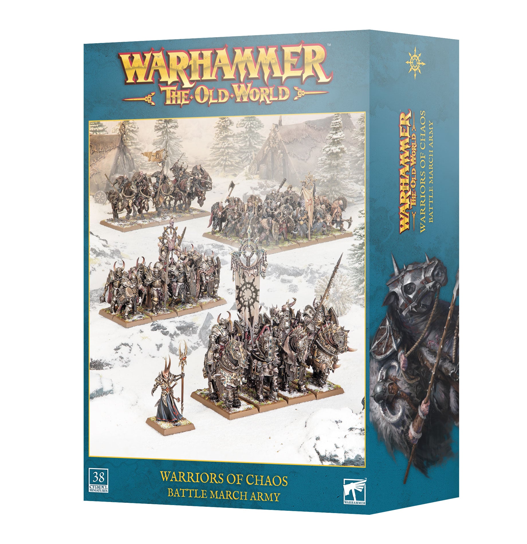 Warriors of Chaos Battle March Army The Old World Warhammer 08-23