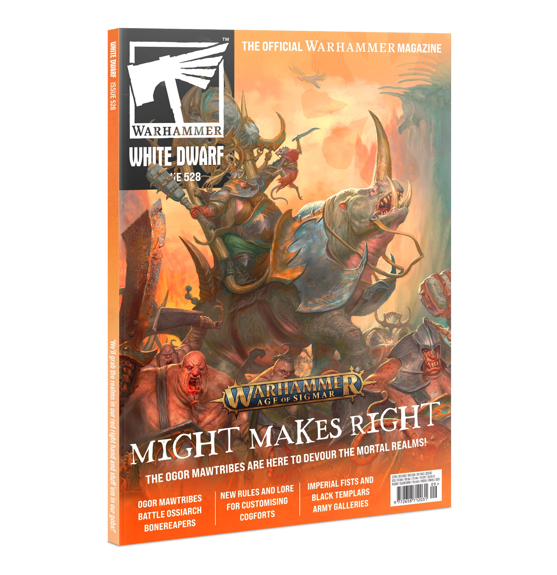 White Dwarf 528 September 2026 Might Makes Right Age of Sigmar Warhammer WD09-60