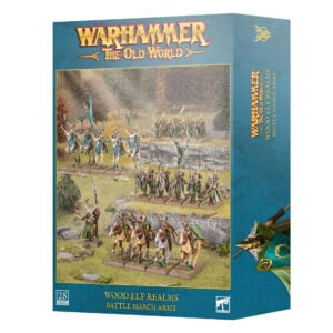 Wood Elf Realms Battle March Army The Old World Warhammer 13-110