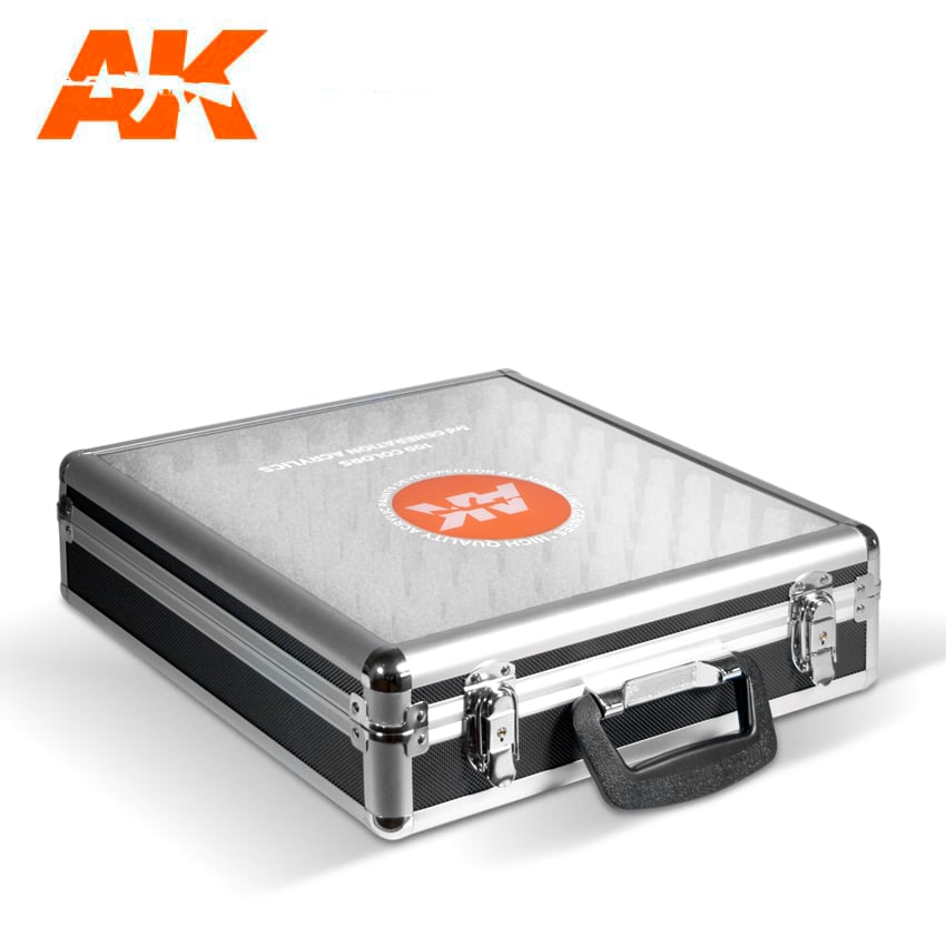 AK Interactive 3G Acrylics Briefcase - 100 Colors