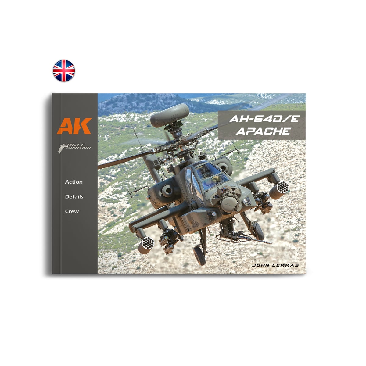 AK Interactive AH-64D/E Apache Limited Edition Soft Cover AK130044