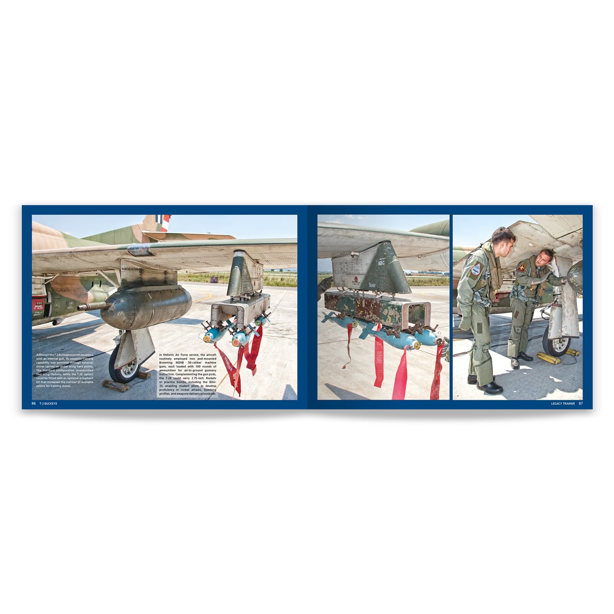 AK Interactive T-2 Buckeye Legacy Trainer Limited Edition Soft Cover AK130043 Sample 10