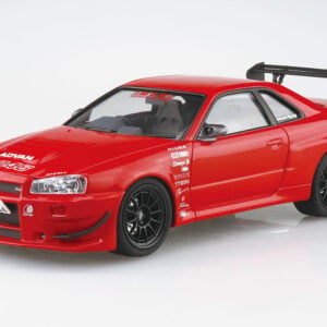 Aoshima 2002 Nissan Skyline GT-R MCR BNR34 Tuned No71 1/24 Scale 20752