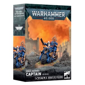 Captain on Bike Space Marines Warhammer 40000 48-113