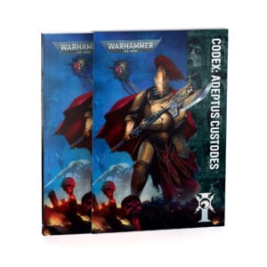 Codex Adeptus Custodes Warhammer 40000 Softback 01-14