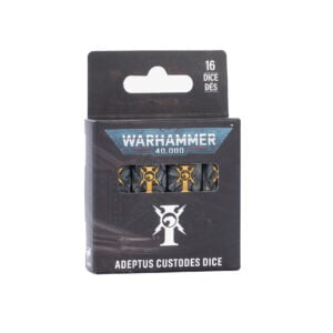 Dice Set of 16 Adeptus Custodes Warhammer 40000 01-16