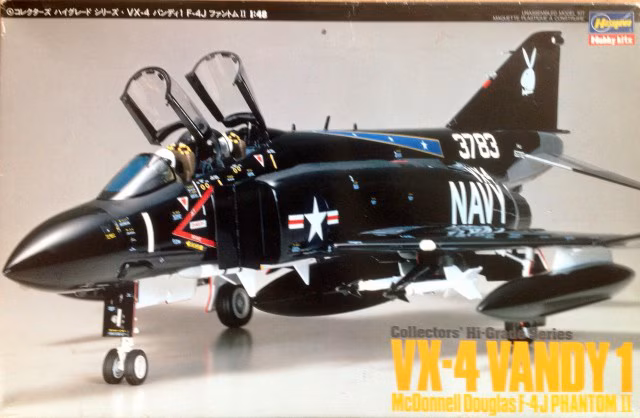 Hasegawa McDonnell Douglas F-4J Phantom II VX-4 Vandy 1 1/48 Scale CH002