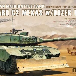 Meng Canadian Main Leopard C2 Mexas with Dozer 1/35 Scale TS-041