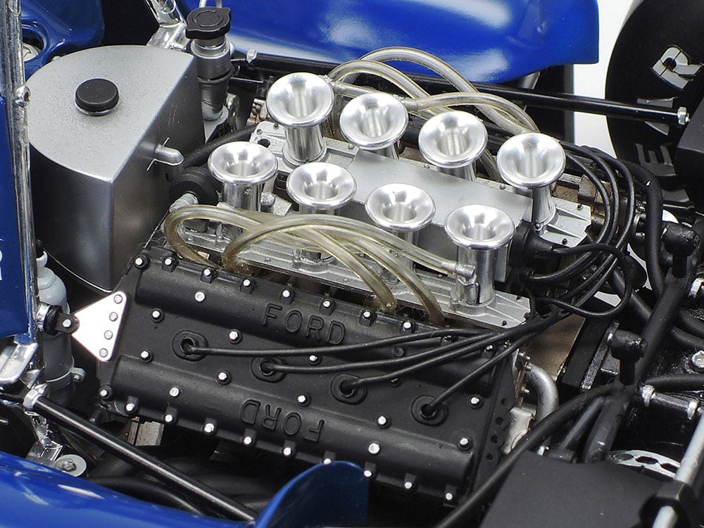 Tamiya Tyrrell P34 Six Wheeler with Photo-Etched Parts 1/12 Scale 12036 Engine