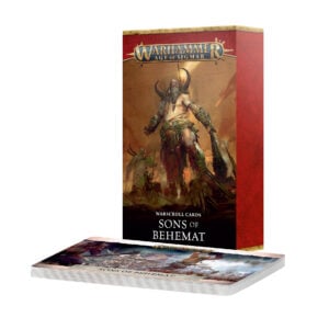Warscroll Cards Sons of Behemat Age of Sigmar Warhammer 93-04