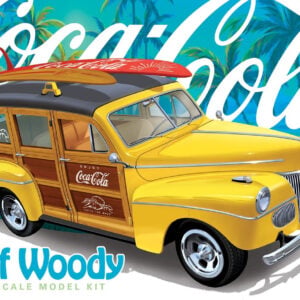 AMT 1941 Ford Woody Surf Wagon Coca-Cola 1/25 Scale 1585