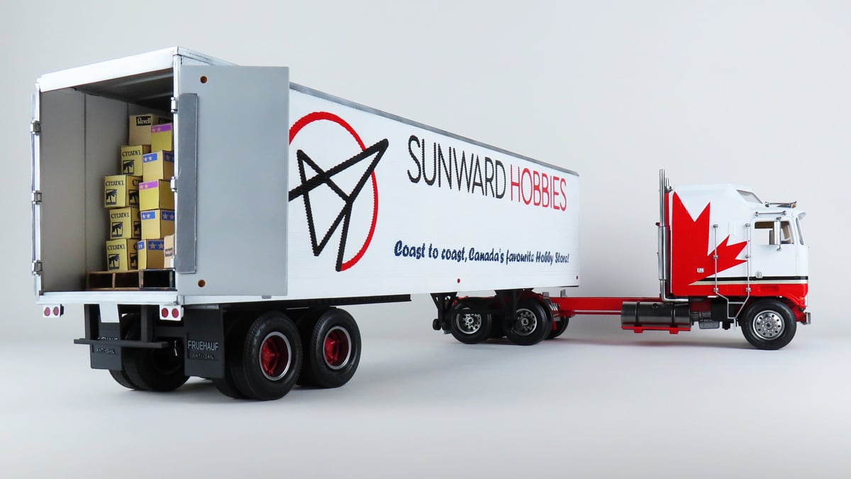 Rear Side View with Cargo