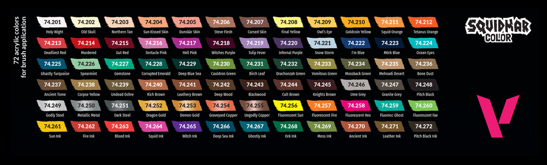 Squidmar Color Palette