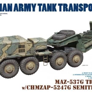 Takom Russian Army Tank Transporter with Semitrailer 1/72 Scale 5004