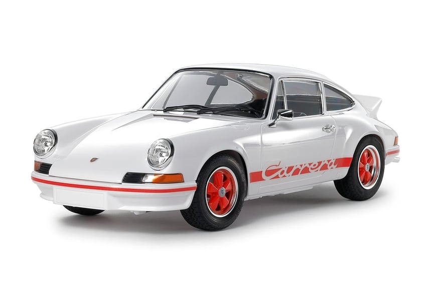 Tamiya Porsche 911 Carrera Rs 2.7 White Clic Loc 1/24 Scale 28103