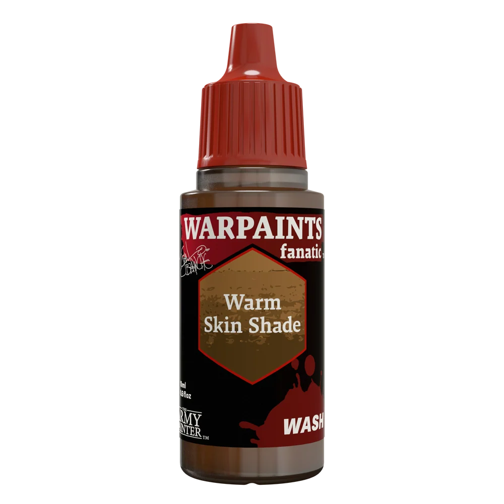 Warm Skin Shade Warpaints Fanatic Wash John Blanche Masterclass The Army Painter WP4007P