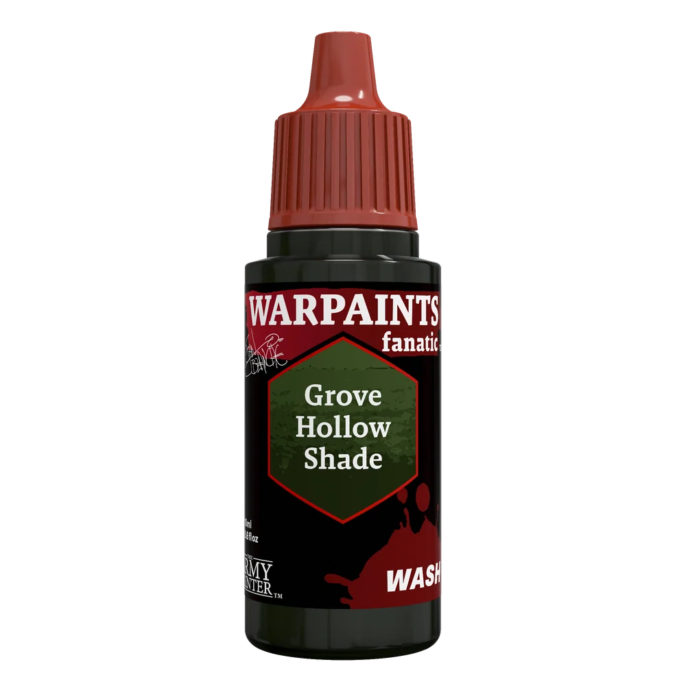 Grove Hollow Shade Warpaints Fanatic Wash John Blanche Masterclass The Army Painter WP4121P