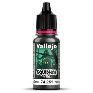 Dark Steel Metallic Squidmar Color Vallejo 18ml 74251
